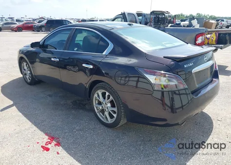 2014 Nissan Maxima 3.5 Sv from USA, damaged, VIN 1N4AA5AP0EC450186
